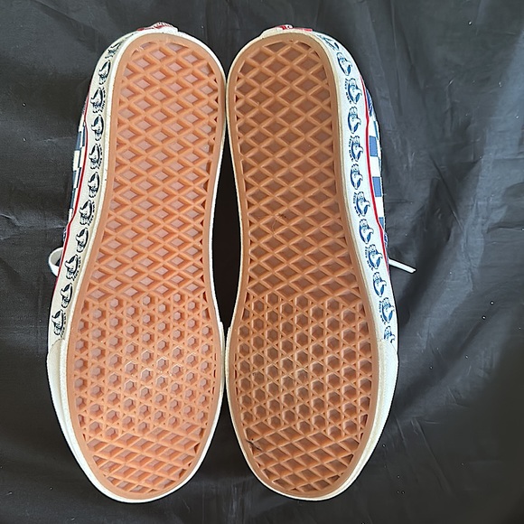 VANS Era BMX True Navy White Unisex US Men 8.5 US Women 10.0 Checkered Sneakers - Picture 9 of 16